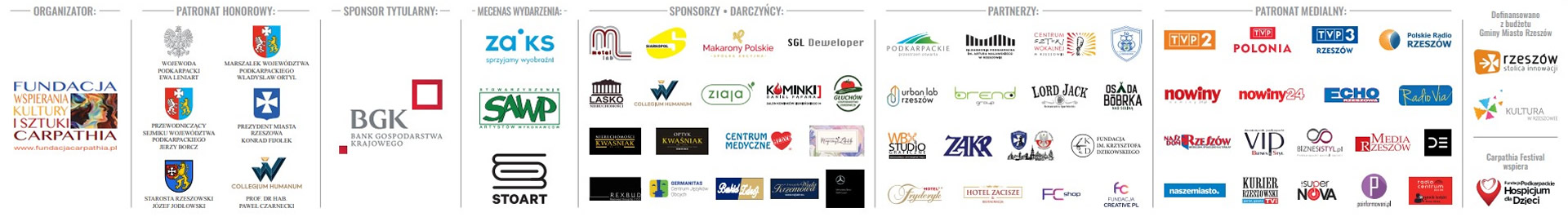 Sponsorzy Carpathia Festival 2022