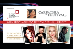 BILETY NA &quot;CARPATHIA FESTIVAL 2022&quot; JUŻ DOSTĘPNE!