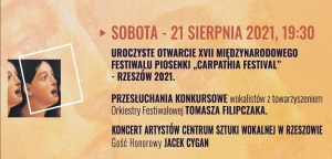 Transmisja online: Otwarcie XVII Międzynarodowego Festiwalu Piosenki &quot;Carpathia Festival&quot; i przesłuchania konkursowe