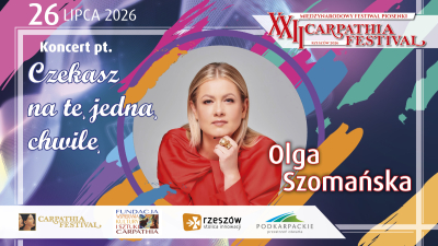 Olga Szomańska wystąpi podczas wielkiego koncertu galowego „Czekasz na tę jedną chwilę”!