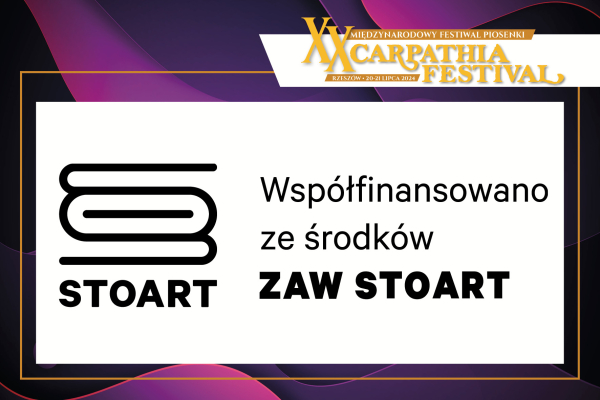 XX EDYCJA FESTIWALU WSPÓŁFINANSOWANA PRZEZ ZAW STOART!