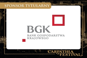 Sponsorem Tytularnym XVIII Międzynarodowego Festiwalu Piosenki „Carpathia Festival” – Rzeszów 2022, będzie Bank Gospodarstwa Krajowego